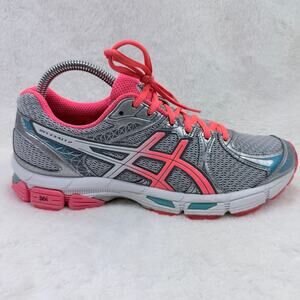 ASICS Gel-Exalt 2 Womens Running Shoes Lightning Coral Turquoise Size 9